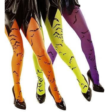 Lier - Carnaval - Halloween - beenmode - legging - neon fluo - vleermuis - vampier - voodoo