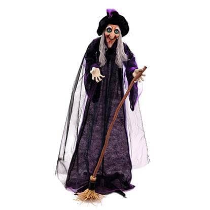 Lier - Fun - Shop - Halloween - Carnaval - decoratie - bewegend decor - versiering - witch - heksenbezem - heks - griezelig
